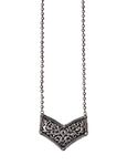 Shyle 925 Sterling Silver Chain Necklace, Mizoya Chitai Intricate Classic Necklace, Well Stamped with 925, Handcrafted Oxidized Silver Long Chain Necklace, Gift for Her, Long Chain