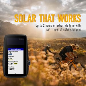 COROS DURA Solar GPS Bike Computer – Long Battery, Cycling Navigation