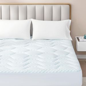 EHEYCIGA King Memory Foam Mattress Topper – Pressure Relief