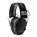 Walkers Game Ear Walker's Razor Slim Electronic Muff Patriot Series- black