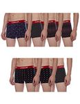 Dollar Bigboss Men's Assorted Pack of 7 Printed Trunk (8905282746269_MBTR-15-R2-MODERNTNK-PO7-M