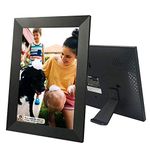 Sylvania Digital Cloud Picture Frame 10" Wi-Fi Frameo APP Control 8GB Storage with Micro USB Port & Micro SD Card Slot Compatible with Android & iOS - SDPF1096