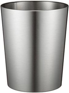 InterDesign 25240ES Patton Rubbish Bin for Bathroom, Office, Kitchen