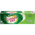 Canada Dry Ginger Ale Fridge Pack Cans, 355 mL, 12 Pack