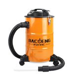 BACOENG 5.3-Gallon Ash Vacuum Cleaner with Double Stage Filtration System. Standard Ash Vac