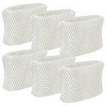 WF2 Humidifier Filter Replacement for Vicks Kaz Humidifier Starry Night Cool Mist V3500N V3700 V3100 V3900 Sunbeam 1118 1119 Series Honeywell HCM-300T HCM-350 Relion WA-8D Enviracaire ECM-500-6 Pack