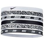 Nike Womens Printed Logo Swoosh Headbands 6 Pack