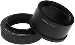 Fotodiox Lens Mount Astro Adapter Compatible with T-Mount (T/T-2) Screw Mount Telescopes to Sony Alpha E-Mount Mirrorless Camera Bodies for Astronomy