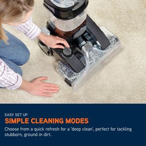 Vax Platinum Power Max Carpet Cleaner – Upright, Handheld Spot & Wash Tools, Black