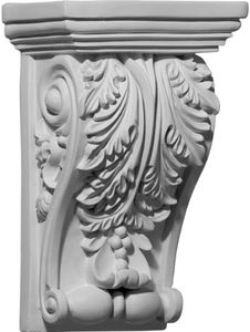 Ekena Millwork COR05X03X08ED 5 1/4-Inch W x 3 1/4-Inch D x 8 3/8-Inch H Edinburgh Corbel