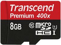 Transcend 8GB MicroSDXC/SDHC Class 10 UHS-I (Premium) Memory Card