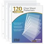 KTRIO Clear Sheet Protectors 8.5 x 