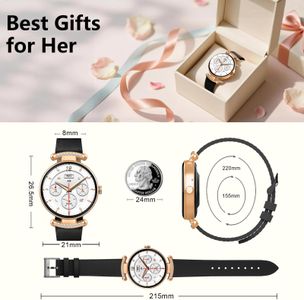 Smart Watch for Men & Women – 1.91" Fitness Tracker, Heart Rate, Calls, IP68