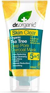 DR Organic Deep Pore Charcoal Mask Skin Clear - Organic Tea Tree