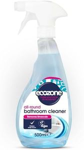 Ecozone 3-in-1 Bathroom Cleaner, 500ml, Removes Stubborn Limescale, Leaves Showers Sparkling