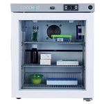 CoolMed CMG29 Glass Door Pharmacy Medical Fridge 29L