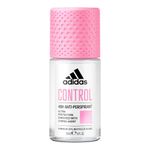 adidas Control Antiperspirant Roll-On Deodorant for Her, 48 Hours Dry Protection and Long-Lasting Freshness, Vegan, 50 ml