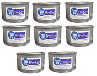 Prokart Food Warming Wax/Fuel for Chafing Dish Wick Candle Burners for Buffets Mostly Used by Caterers (Silver, 2-3 Hour) Pack of 8