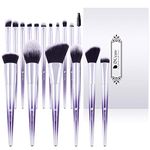 DUCARE Makeup Brushes Set- purple, 17 Pcs