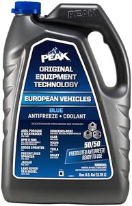 PEAK OET Extended Life Blue 50/50 Prediluted Antifreeze/Coolant for European Vehicles, 1 Gal.