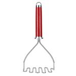 KitchenAid Potato Masher, Strong Stainless Kitchen Utensil, Durable and Easy to Clean, Empire Red