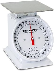 Detecto PT-2 Top Loading Fixed Dial Scale, 32 oz. Capacity, 5.75" x 5.75"