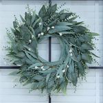 26" Eucalyptus Wreath for Front Doo