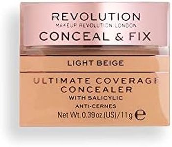 Revolution Conceal and Fix Ultimate Coverage Concealer Light Beige