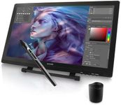 SereneLife Dual Mode Graphic Tablet - 21.5" Full-Laminated Technology Art Monitor w/Capacitive Touch Screen & 8192 Pressure Levels Wireless Passive Stylus - Digital Drawing, Design - MAC, Windows OS