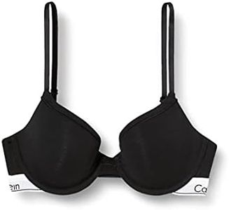 Calvin Klein Modern T Shirt Bra 0000F3784E, Reggiseni sagomati Donna, Nero (Black), 32C