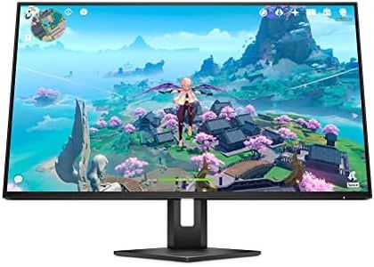HP OMEN 27-inch 4K 144Hz HDR IPS Gaming Monitor, AMD FreeSync (27u 4K, Black)