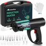 Mxmoonfree Induction Heater Bolt Removal, 1500W Induction Bolt Heater Tool with 8 Coil and Rugged Carrier Case to Safely Remove Nuts, Bolts, Screw, 2 Warranty 110V