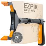 EZPIK® PRO Extra Long Reach Grabber Tool for Elderly Folding Magnetic Pick Up Stick - Grabber Stick for Disabled with Rotating Head (26" (Pack of 1))