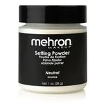 Mehron Makeup Setting Powder (1 oz) (Neutral)