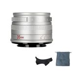 7artisans 35mm F1.4 Mark II APS-C Manual Focus Prime Lens Large Aperture Compatible with Fuji Camera X-A1 X-A10 X-A2 X-A3 A-at X-M1 XM2 X-T1 X-T3 X-T10 X-T2 X-T20 X-T30