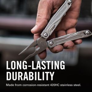 Leatherman Wingman Multi-Tool – Stainless Steel, 14 Tools
