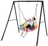 Trekassy 440lbs Swing Set with 40 I