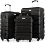 COOLIFE 3 Piece Luggage Set for Fam