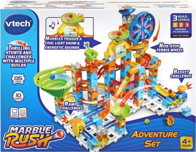 VTech Marble Rush Adventure Set – Interactive Marble Run Toy