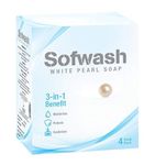 GREEN ORGANICS MODICARE SOFWASH WHITE PEARL SOAP (75GX4)