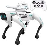 Babelly AI Smart Robot Dog Toy 2-in-1|Programmable RC & App Contro|Voice Command,Music,Dancing, Storytelling,Water-Bomb Launcher (AI Water Bomb Robot Dog)