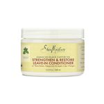 Shea Moisture Jamaican Black Castor Oil Strengthen & Restore Leave-In Conditioner W/ Shea Butter, Peppermint & Apple Cider Vinegar, Pack of 1