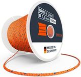 Presch Mason's Cord 100m | ⌀1,7mm | Polyester | Tear-resistant, weatherproof straightening cord with spool | Knot-resistant construction cord - Extremely durable