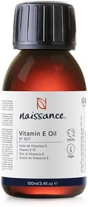 Naissance Olio di Vitamina E Naturale (No. 807) 100ml - Naturale - Idratante e Rigenerante - Ideale per Aromaterapia, Cura della Pelle e dei Capelli, Formulazioni Cosmetiche