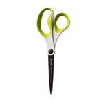 Scotch Titanium Scissors Green, 1 per Pack, 20 cm - Ideal for Fabric, Crafts and Photos, Good for Right Hand Use and Left Hand Use