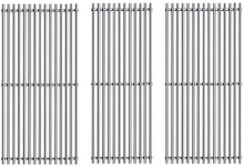 Dongftai (3-Pack 19 1/4" Inch Stainless Steel Cooking Grid Replacement Parts for Traeger 34 and Pit Boss Pellet Grills (Traeger 34 and Pit Boss 1000XL 1100pro Series)