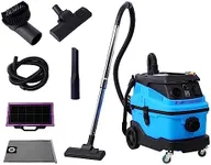 Shop Vacuum, Shop Vacuum Wet and Dry, Shop Vac with More Than 18kpa Powerful Suction Great for Garage, Home, Workshop, Hard Floor and Pet Hair 8 Gallon Large Capacity 1200w, Cord Length 5 Meters