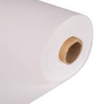 Waterproof Canvas Fabric 7Oz Heavy Duty Thick Outdoor Cover Material 150cm Wide (White, Per Metre)