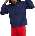 Champion Men's Packable Jacket, Navy, X-Large