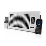 AC Infinity AIRTAP T4 White, Register Booster Fan for 100x250mm Register Holes, Improves Heating & Cooling Vents, Quiet 10-Speeds, Bluetooth App Control Data Alerts. ONLY FITS 4” x 10” Duct Openings